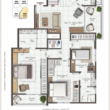 quinto pavto duplex 504-A4